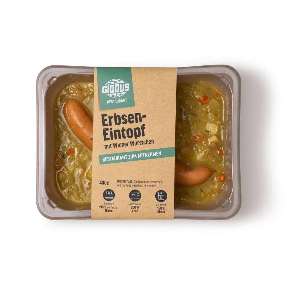 Produktabbildung GLOBUS Erbsensuppe mit Wiener