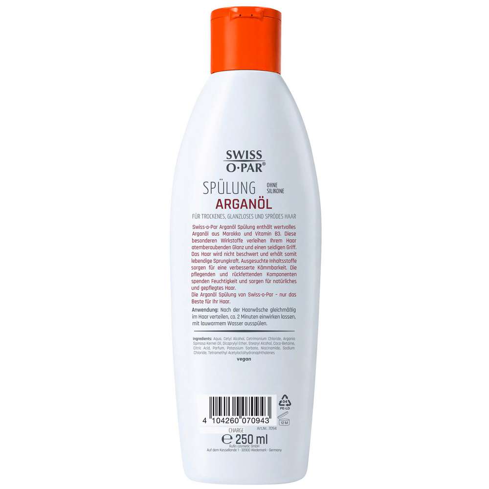 Produktabbildung Swiss-o-Par Spülung, Arganöl