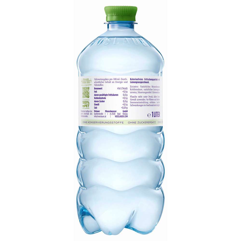 Produktabbildung Vöslauer Mineralwasser mit Lemongrass
