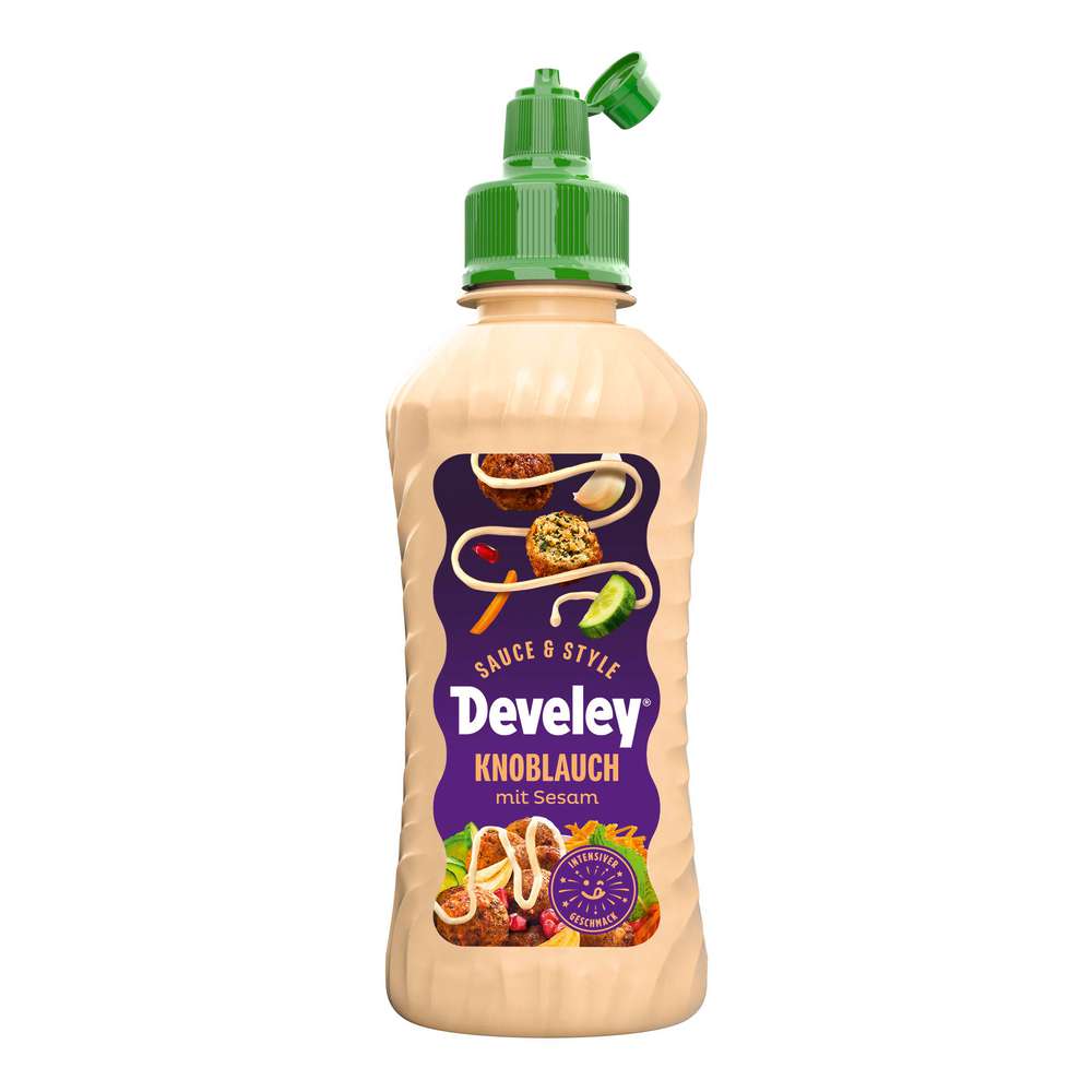 Produktabbildung Develey Knoblauch Sesam Soße