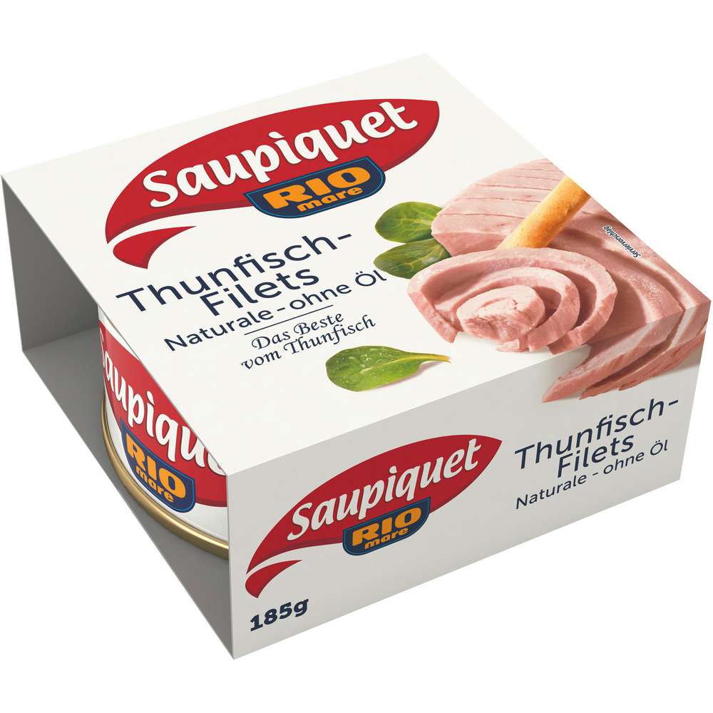 Produktabbildung Saupiquet Thunfischfilets, Naturale ohne Öl