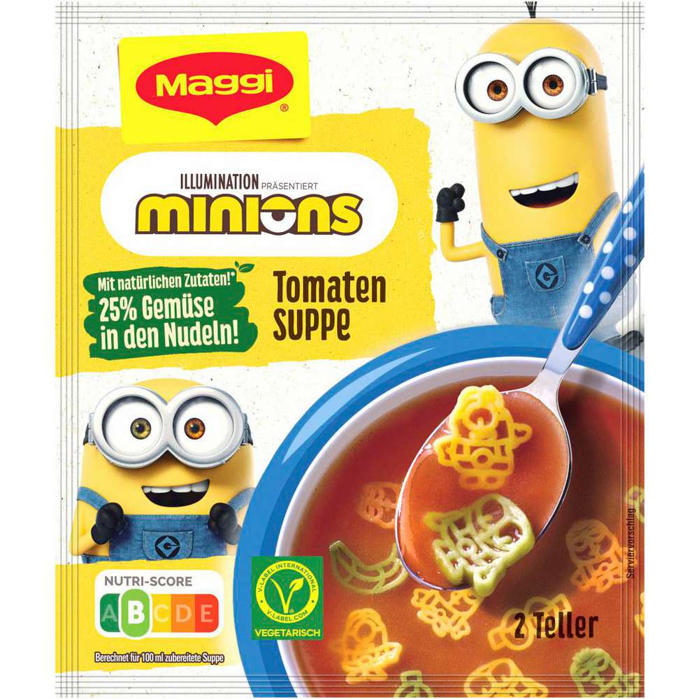 Produktabbildung Maggi Guten Appetit Minions Tomatensuppe