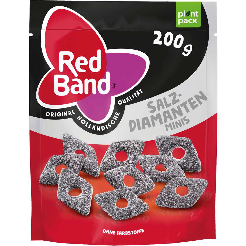 Produktabbildung Red Band Lakritz Salzdiamanten