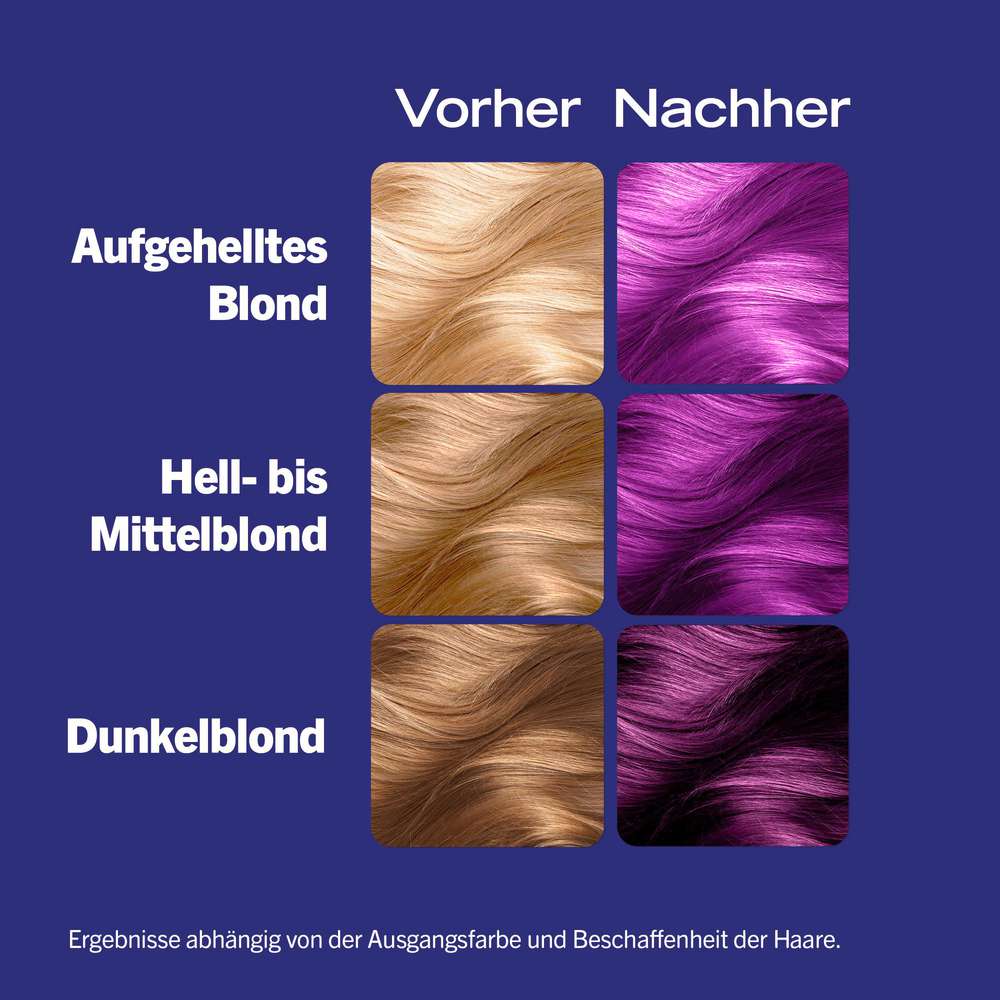 Produktabbildung Schwarzkopf Live Ultra Brights, 094 Purple Punk
