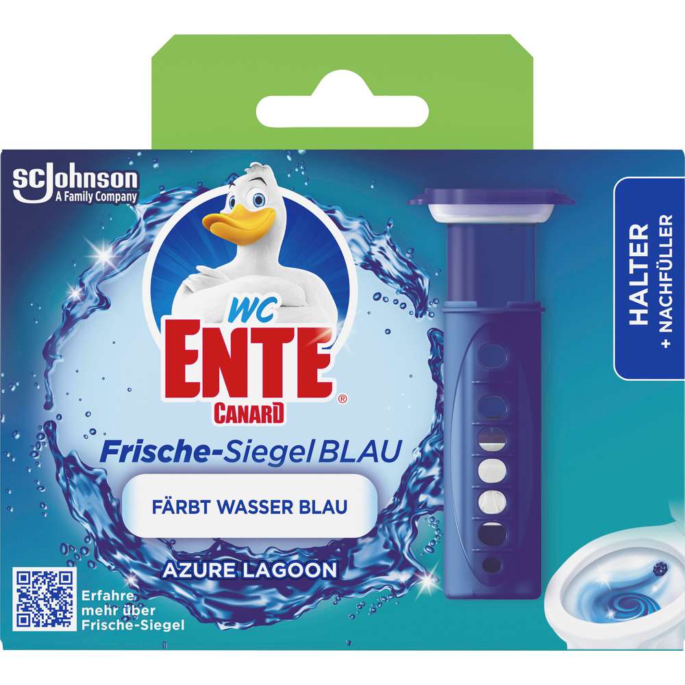 Produktabbildung WC Ente Frische-Siegel, Azure Lagoon