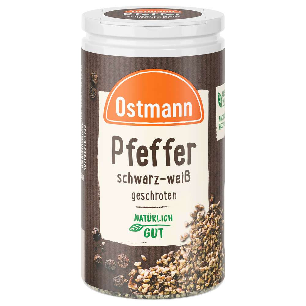 Produktabbildung Ostmann Pfeffer, schwarz-weiß
