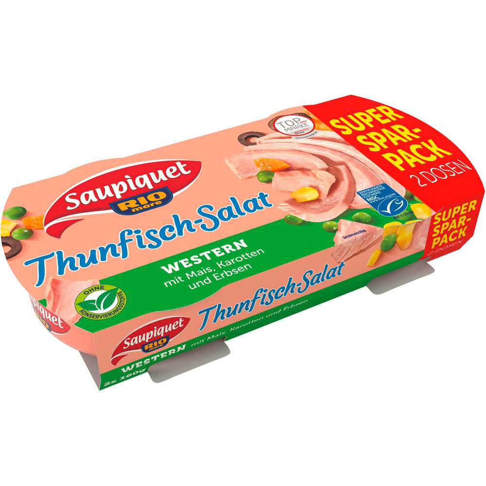 Produktabbildung Saupiquet Thunfisch-Salat, Western