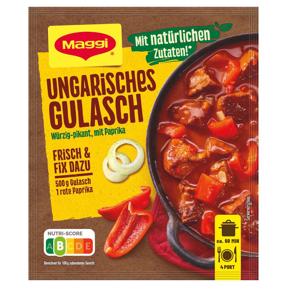 Produktabbildung Maggi Maggi Fix, Ungarisches Gulasch