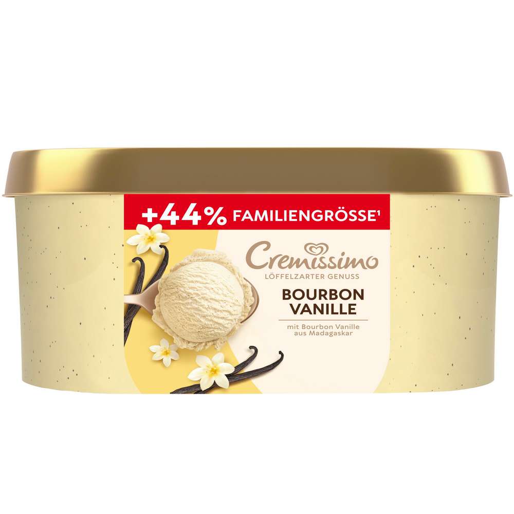 Produktabbildung Langnese Cremissimo Eis, Bourbon Vanille