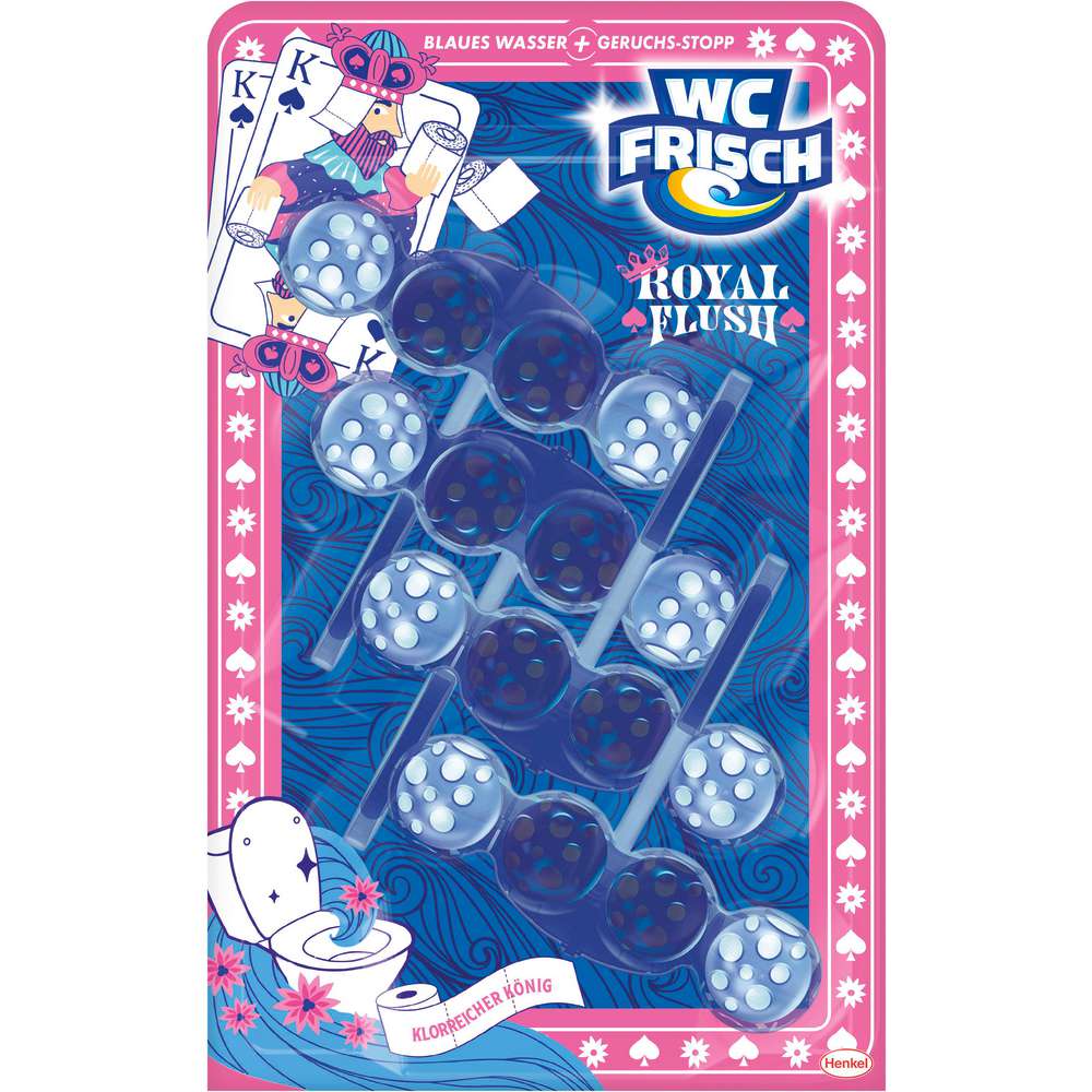 Produktabbildung WC Frisch WC-Duftspüler Kraft Aktiv, Klorreicher König