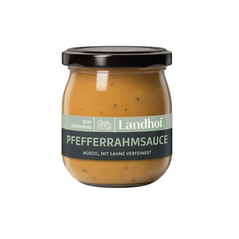 Produktabbildung Landhof Pfefferrahmsauce