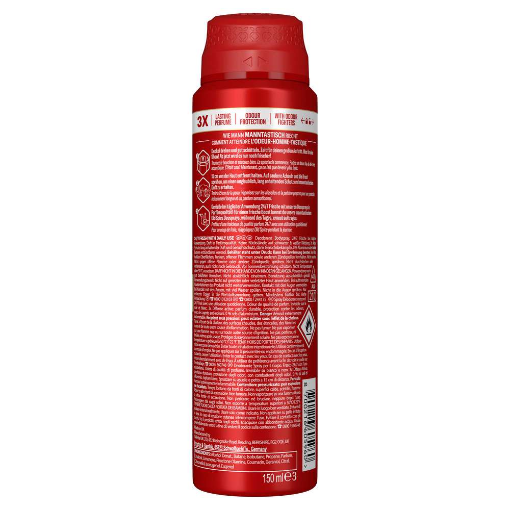Produktabbildung Old Spice Deo Spray, Epic Legend