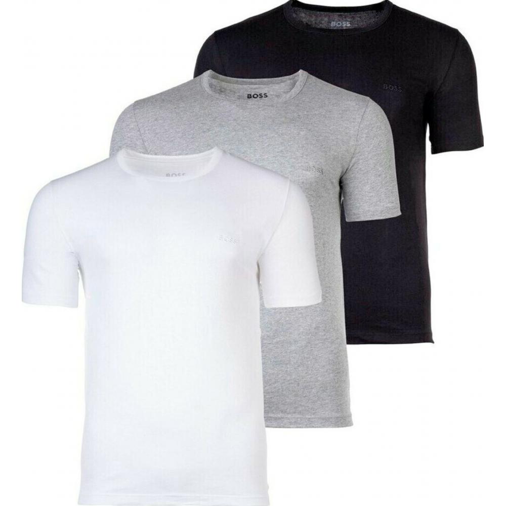 Produktabbildung keine Marke Hugo Boss Herren-T-Shirts, je 3er-Pack