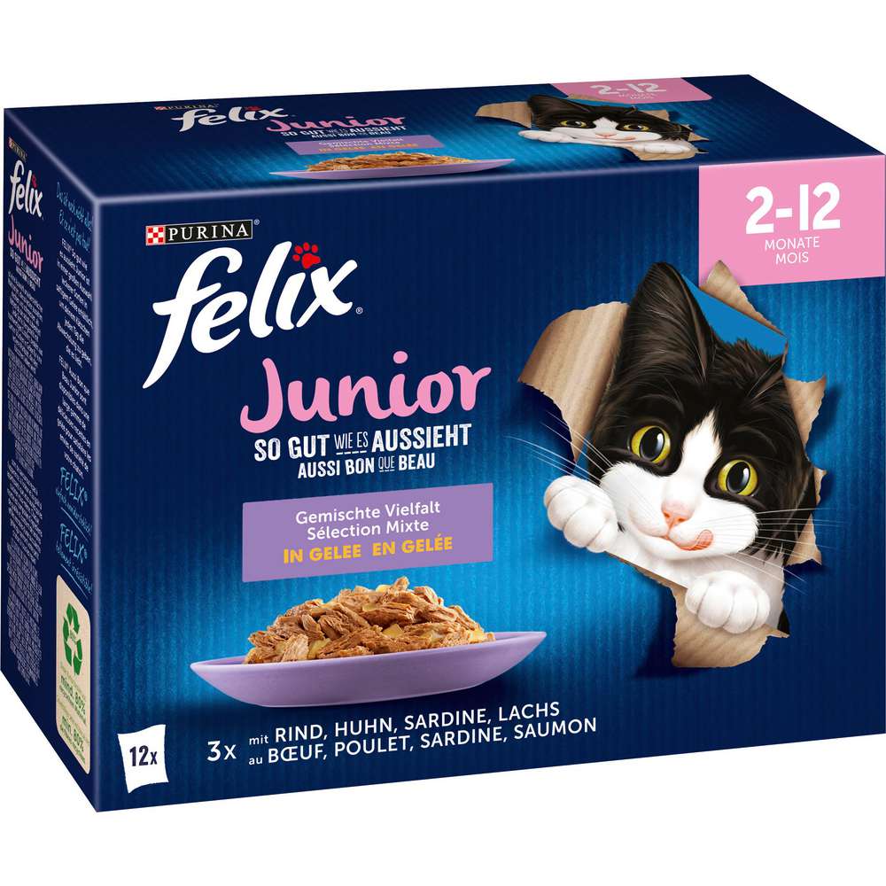 Produktabbildung Purina Katzen-Nassfutter Kitten,  Gemischte Vielfalt