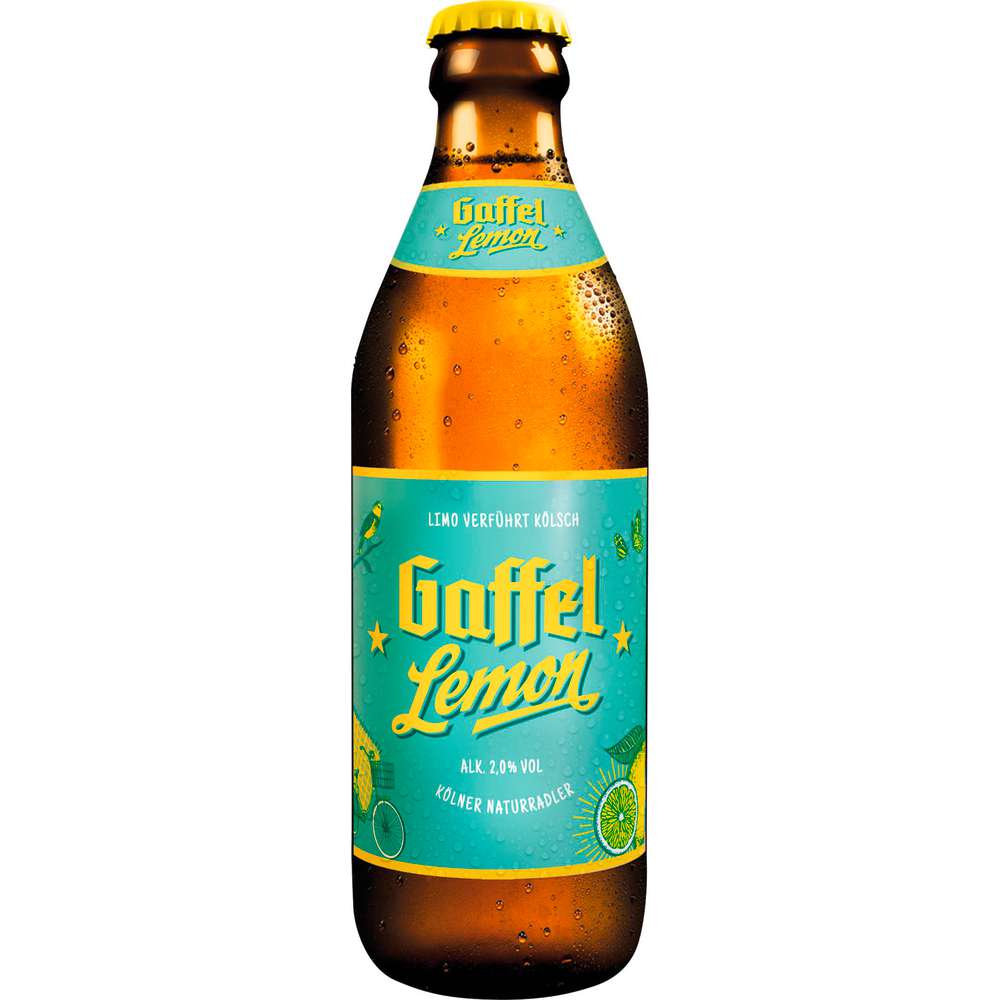 Produktabbildung Gaffel Naturradler, Lemon 2%