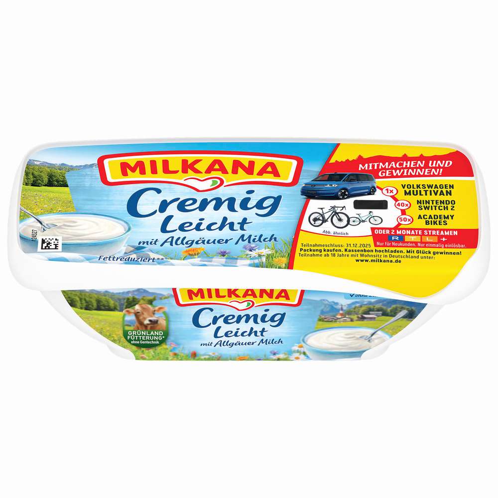 Produktabbildung Milkana Schmelzkäse Cremig Leicht
