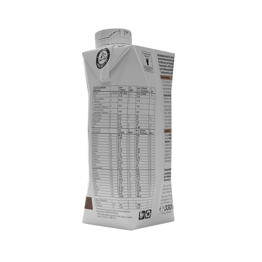 Produktabbildung Layenberger Mahlzeitenersatz Fit & Feelgood, Schoko