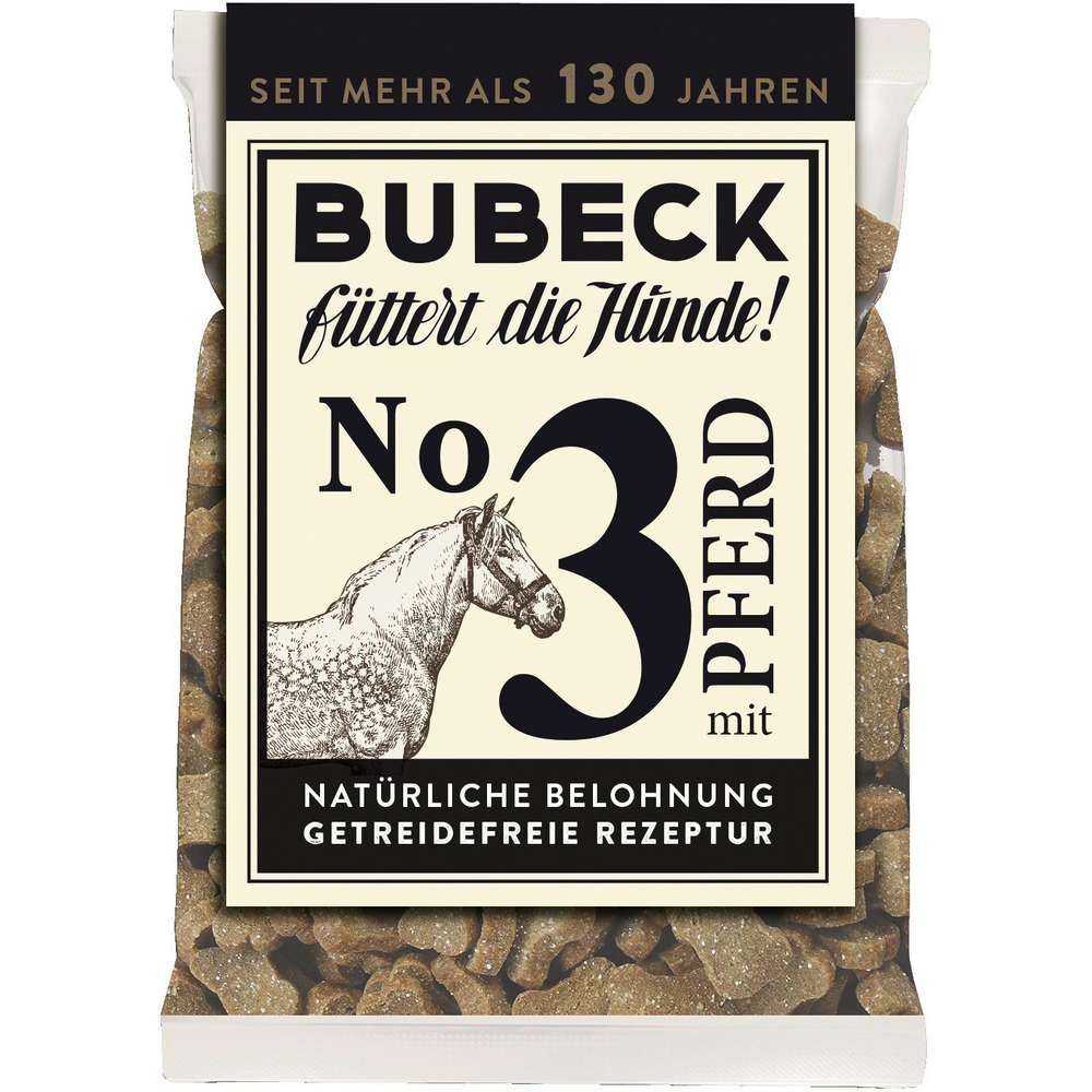 Produktabbildung Bubeck Hunde-Snack, No. 3, Pferd