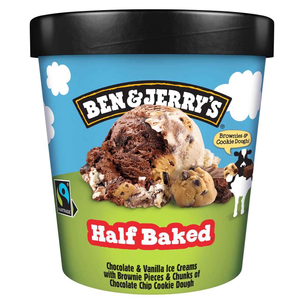 Produktabbildung Ben & Jerry's Eis Half Baked