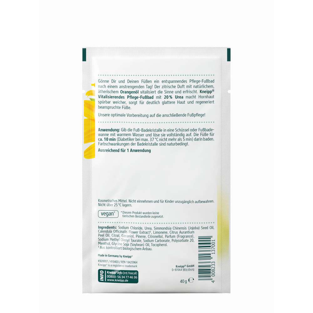 Produktabbildung Kneipp Fußbadekristalle