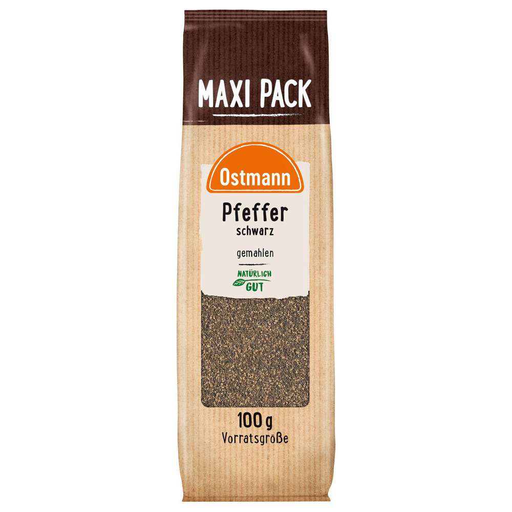 Produktabbildung Ostmann Pfeffer schwarz, gemahlen