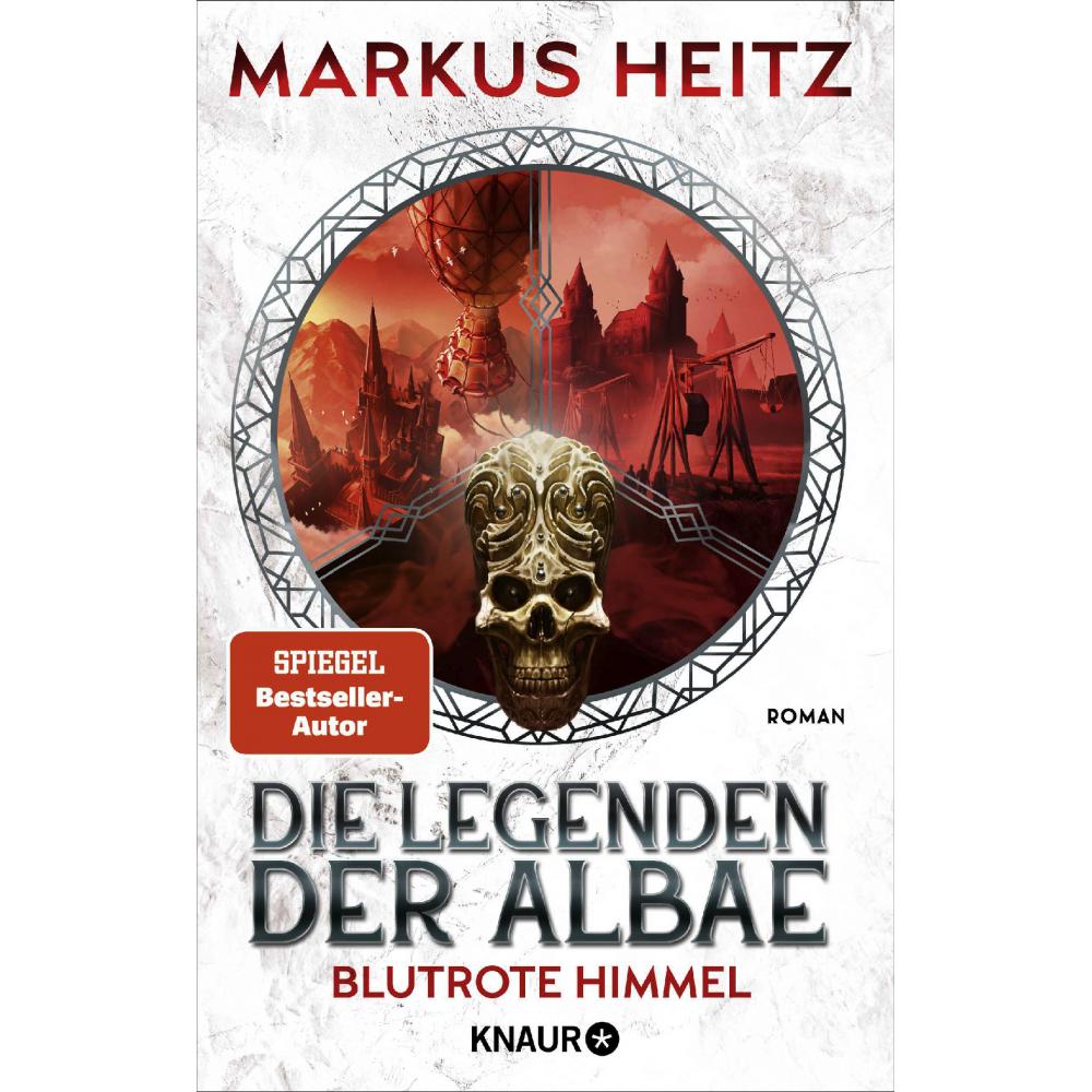 Produktabbildung keine Marke Markus Heitz Die Legenden der Albae – Blutrote Himmel oder Arno Strobel Welcome Home, je Titel