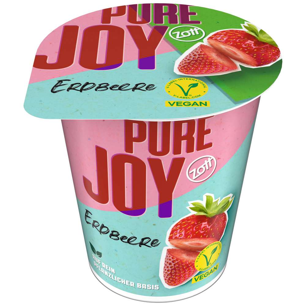 Produktabbildung Zott Pure Joy Erdbeere Joghurtalternative