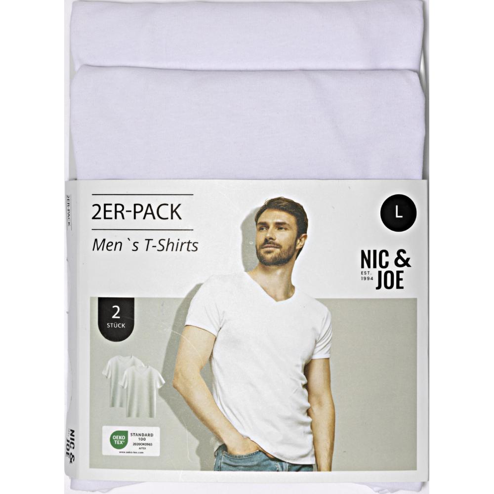 Produktabbildung keine Marke Herren-T-Shirts, je 2er-Pack