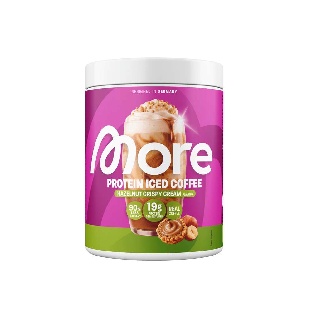 Produktabbildung More Protein Pulver Iced Coffee, Hazel Cream