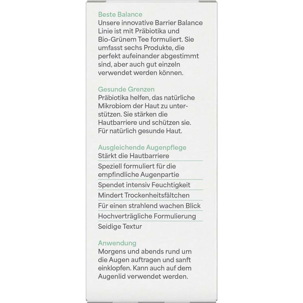 Produktabbildung lavera Augenpflege, Barrier Balance