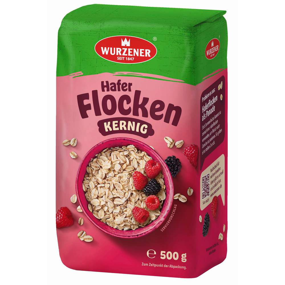 Produktabbildung Wurzener Haferflocken, kernig