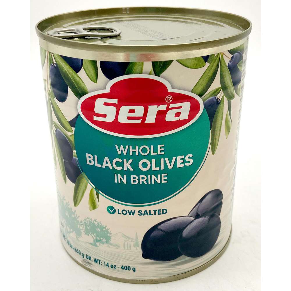 Produktabbildung Sera Schwarze Oliven mit Stein