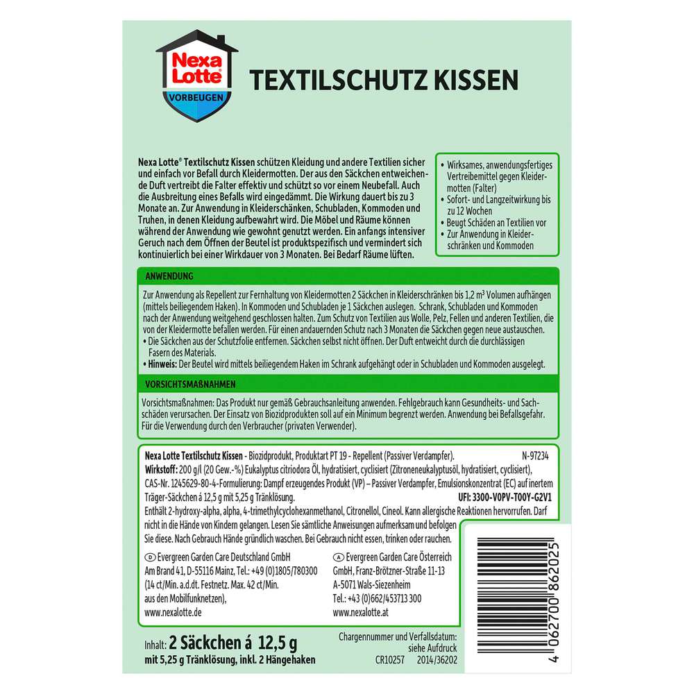 Produktabbildung Nexa Lotte Textilschutzkissen