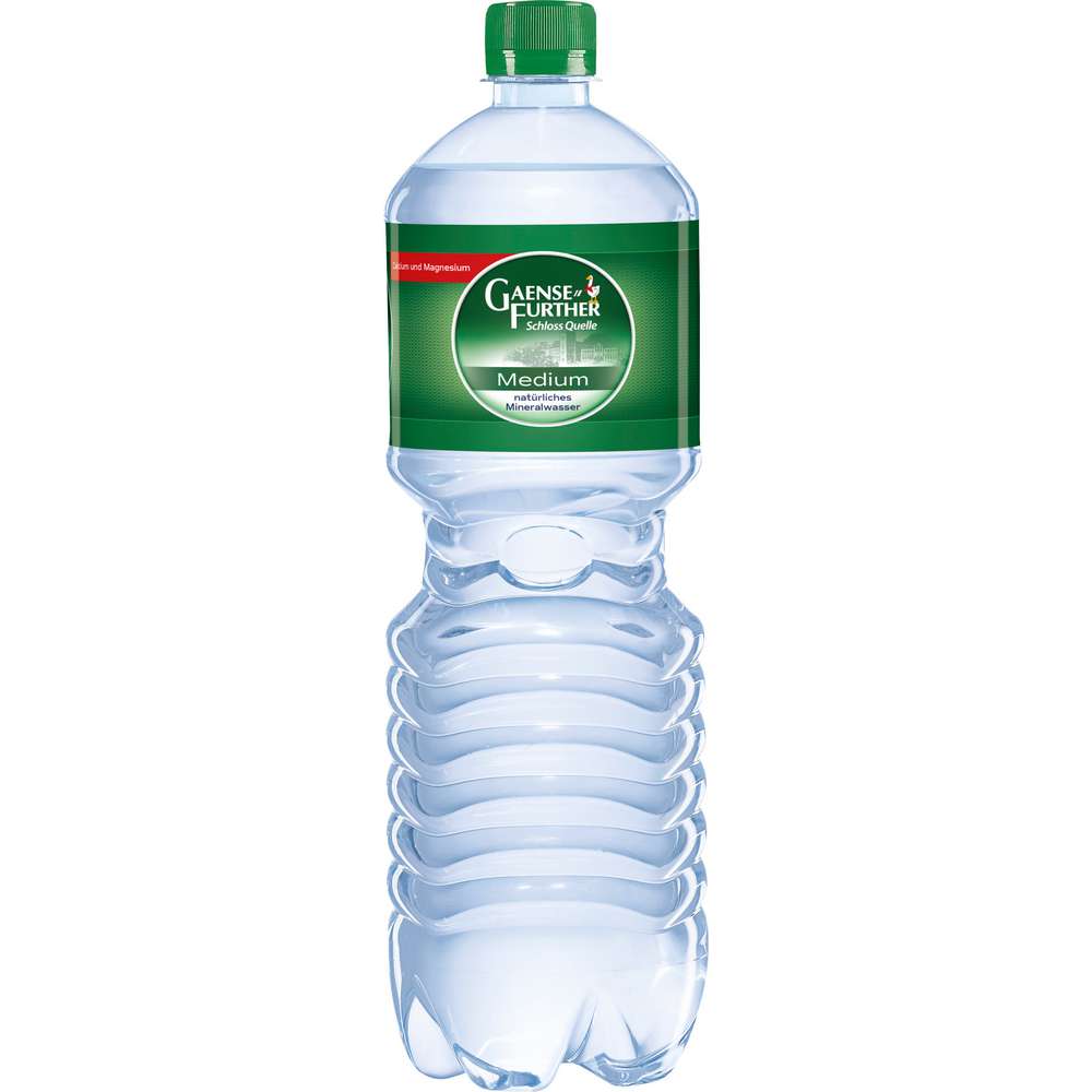 Produktabbildung Gänsefurther Mineralwasser, Medium