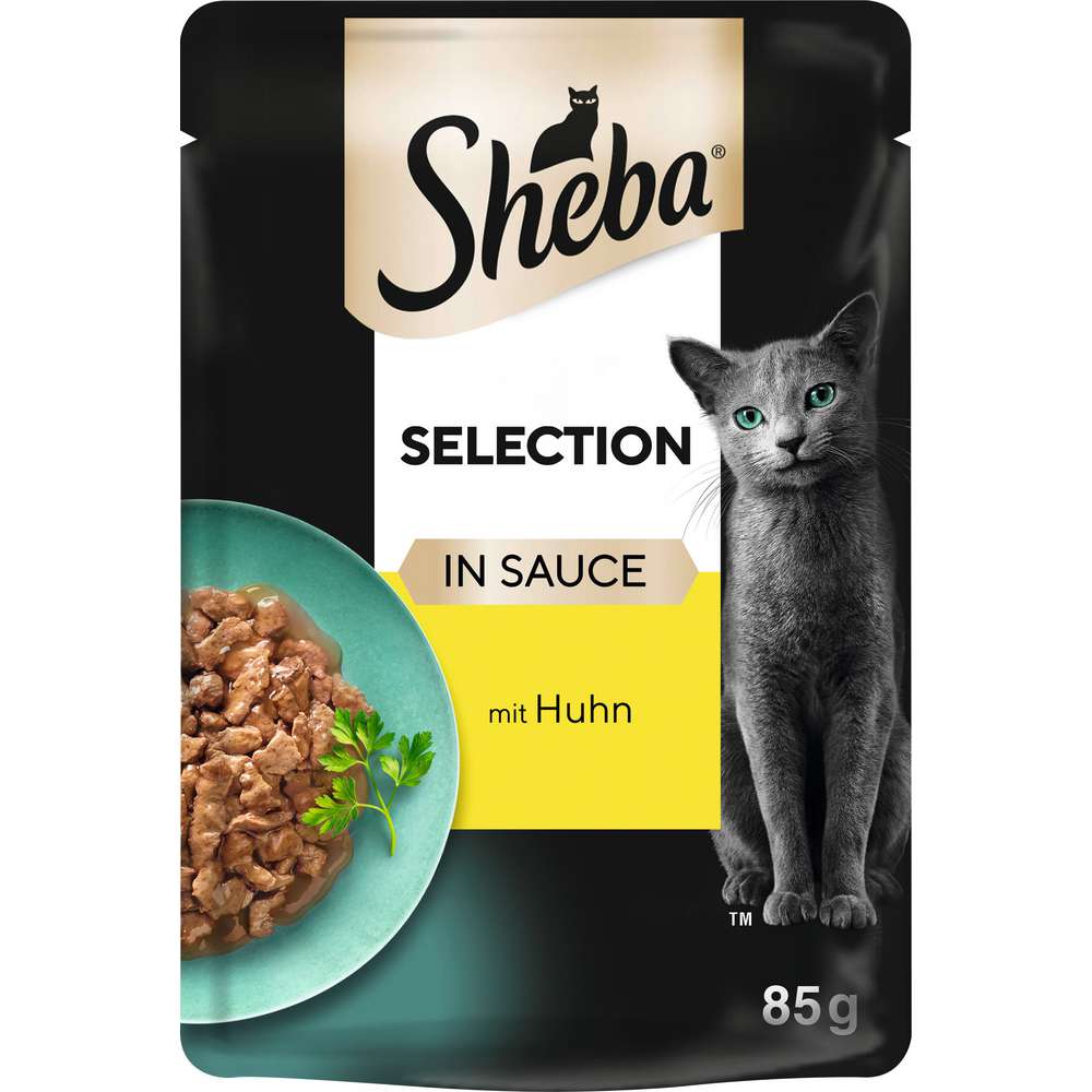 Produktabbildung Sheba Katzen-Nassfutter, Huhn in Soße