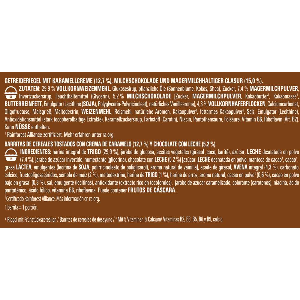 Produktabbildung Nestle Müsliriegel Lion