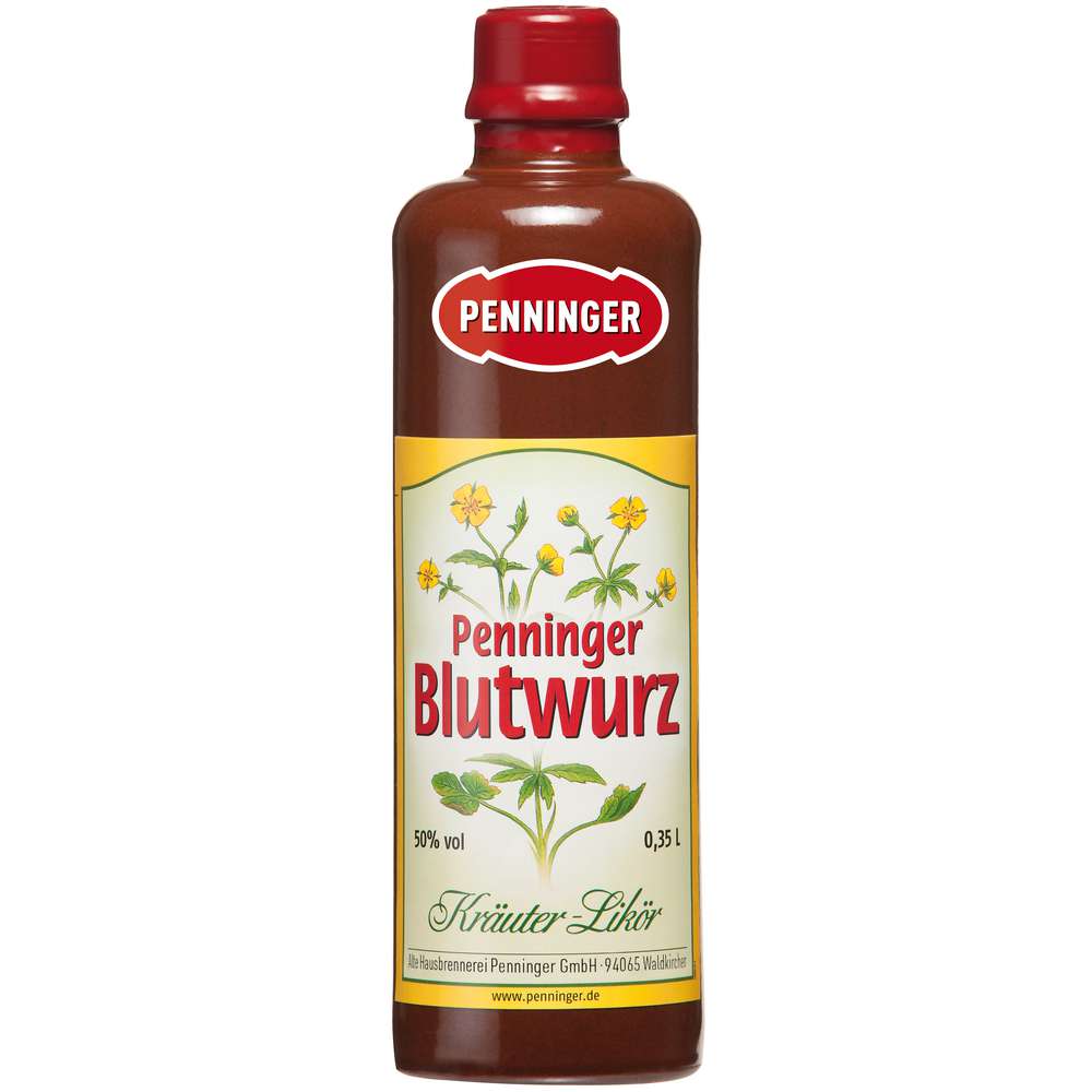 Produktabbildung Penninger Echter Blutwurz Kräuter-Likör 50%