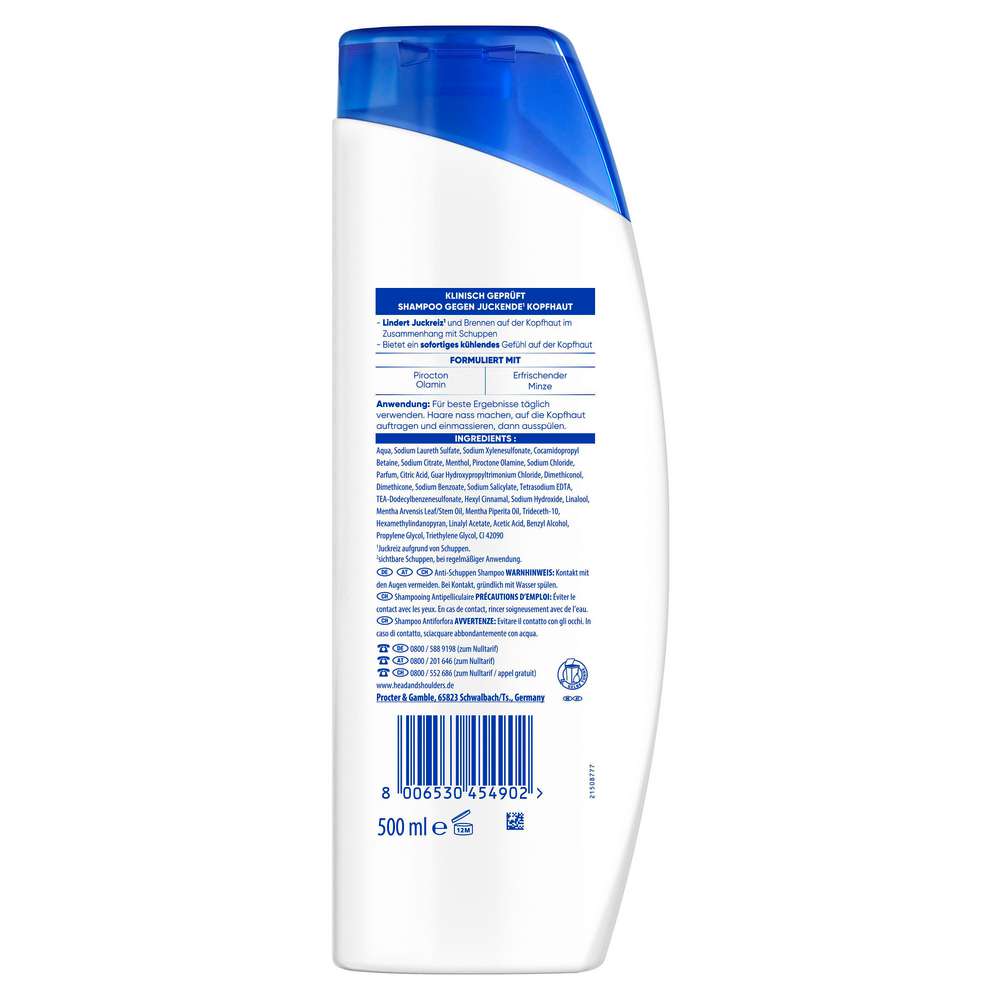 Produktabbildung Head & Shoulders Shampoo, Menthol Fresh