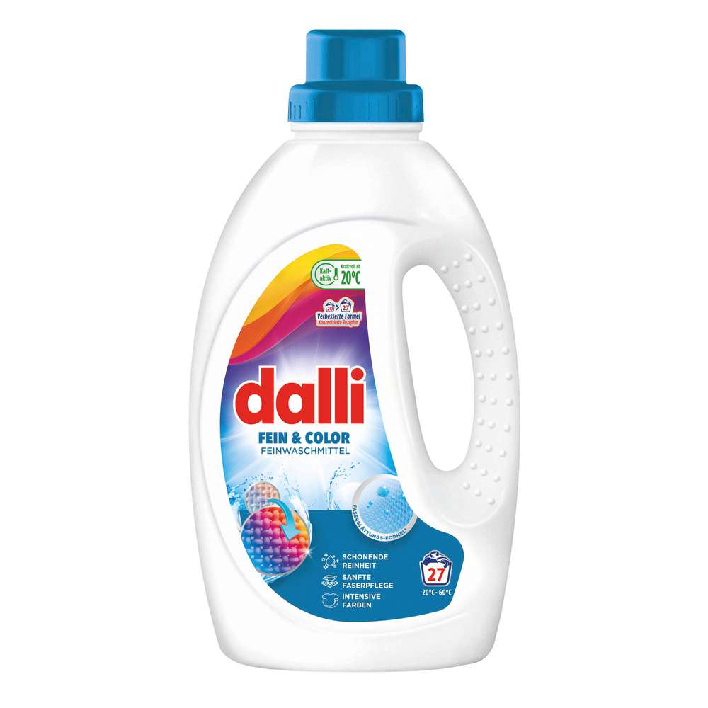 Produktabbildung Dalli Fein-Waschmittel flüssig, Fein & Color