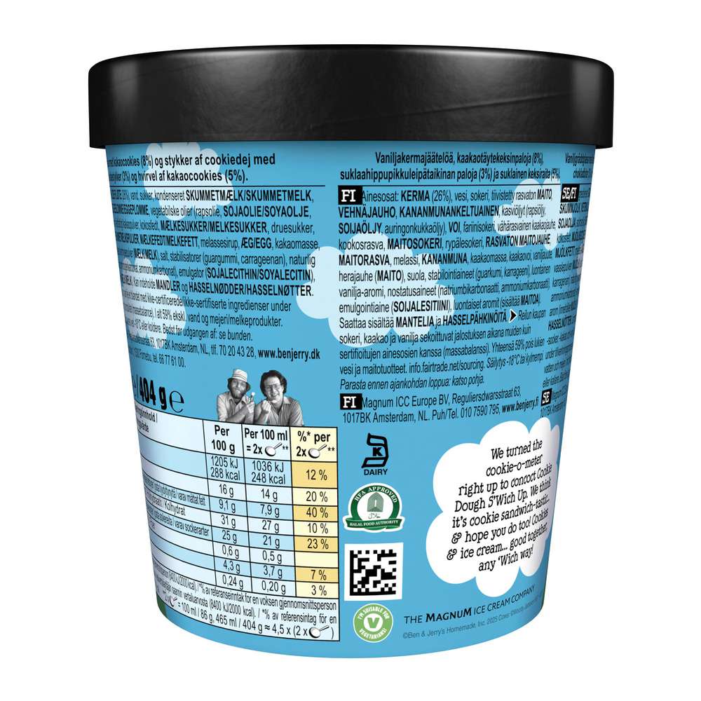 Produktabbildung Ben & Jerry's Eis Cookie Dough