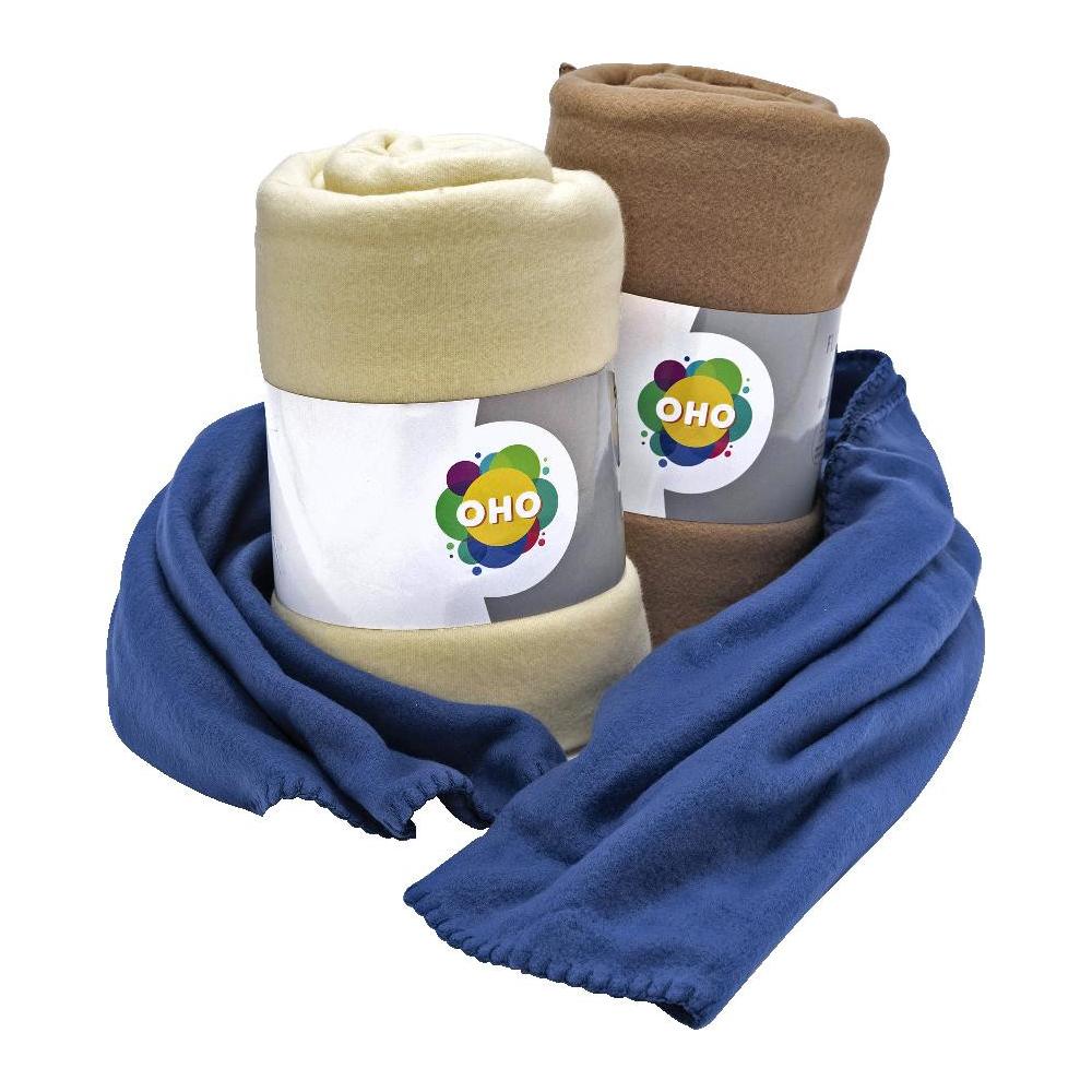 Produktabbildung keine Marke OHO Fleecedecke, je 2er-Pack