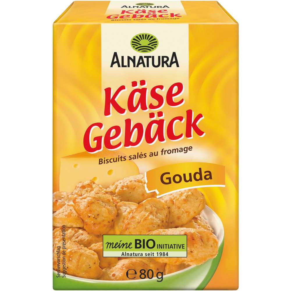 Produktabbildung Alnatura Käsegebäck Gouda 