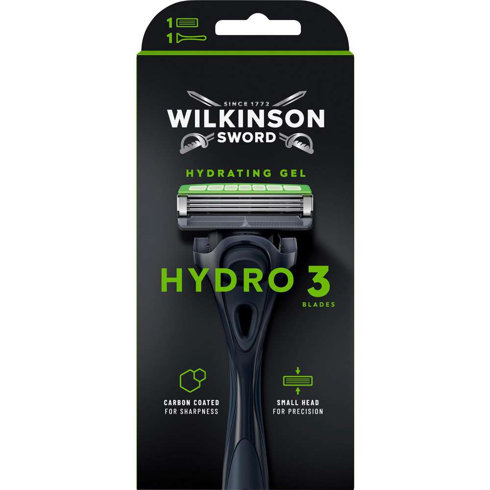 Produktabbildung Wilkinson Rasierer Hydro3 mit 1 Klinge