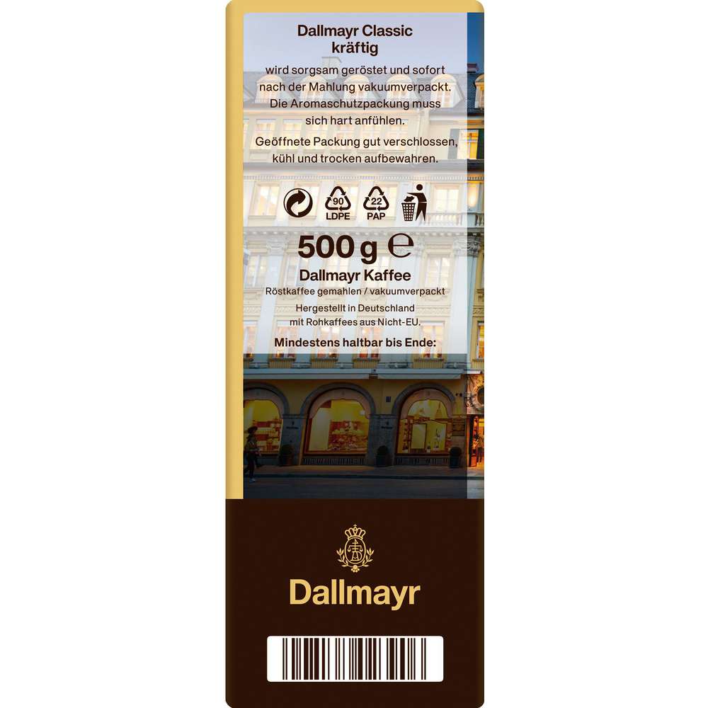 Produktabbildung Dallmayr Kaffee Classic Kräftig, gemahlen