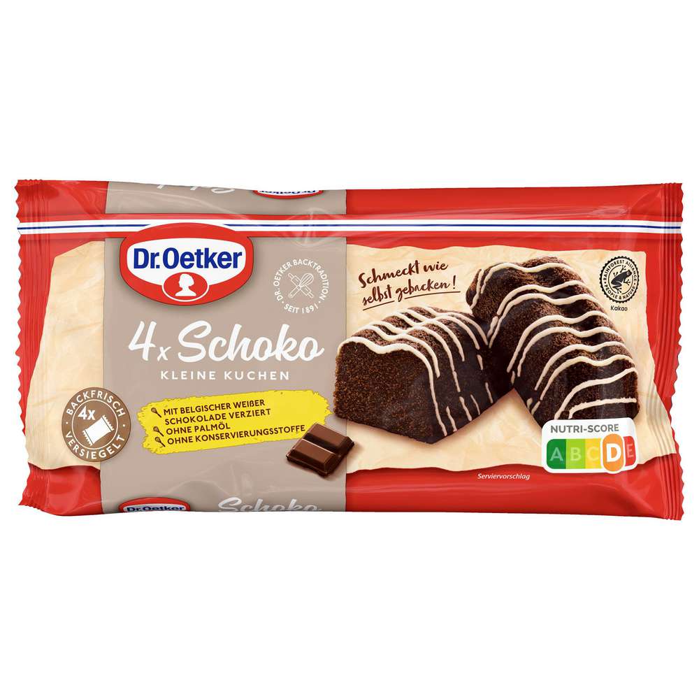 Produktabbildung Dr. Oetker Kleine Schokokuchen