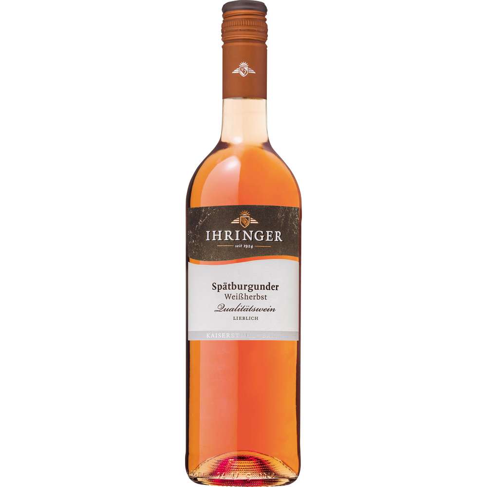 Produktabbildung Ihringer Spätburgunder Weißherbst QbA, Roséwein
