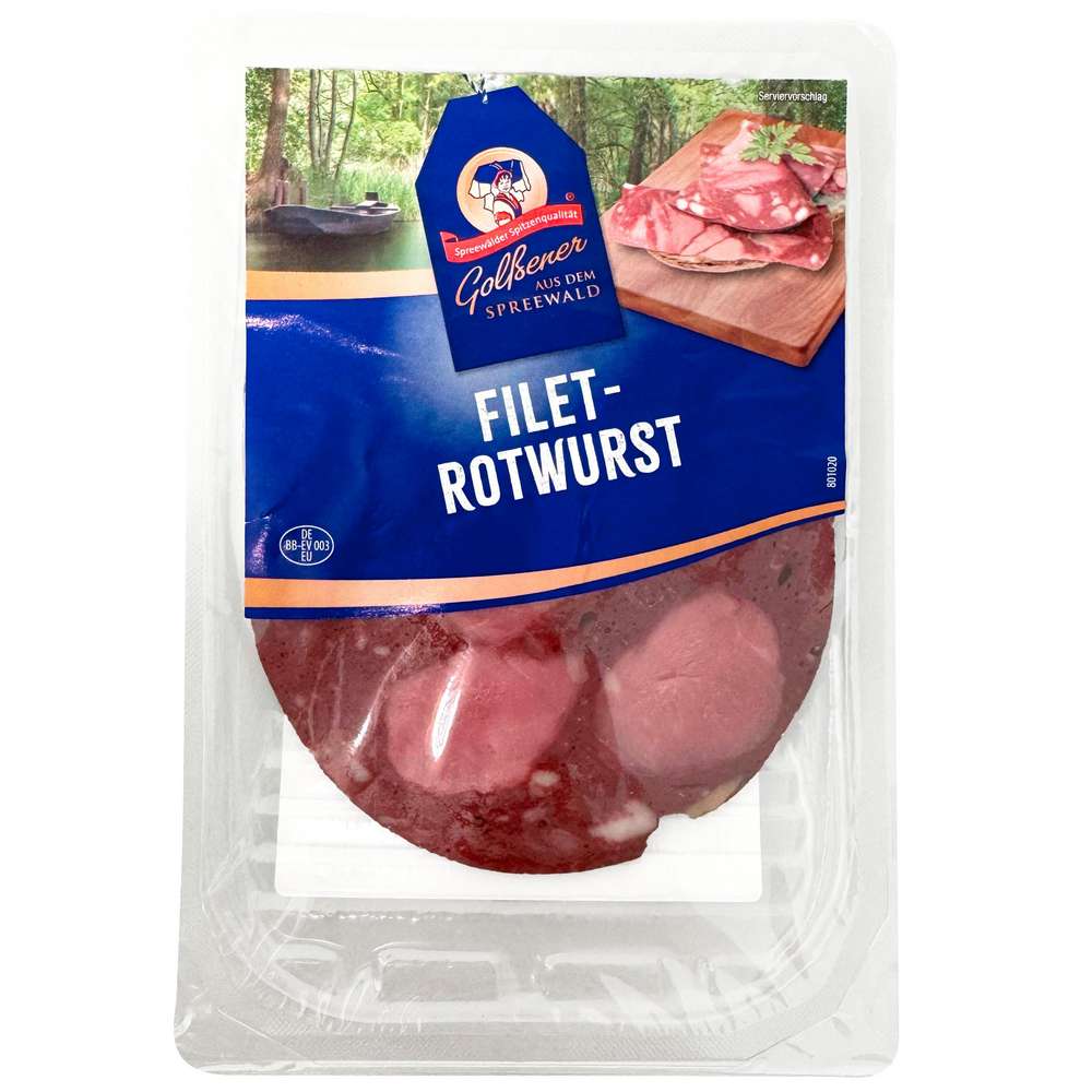 Produktabbildung Golßener Spreewälder Filetrotwurst