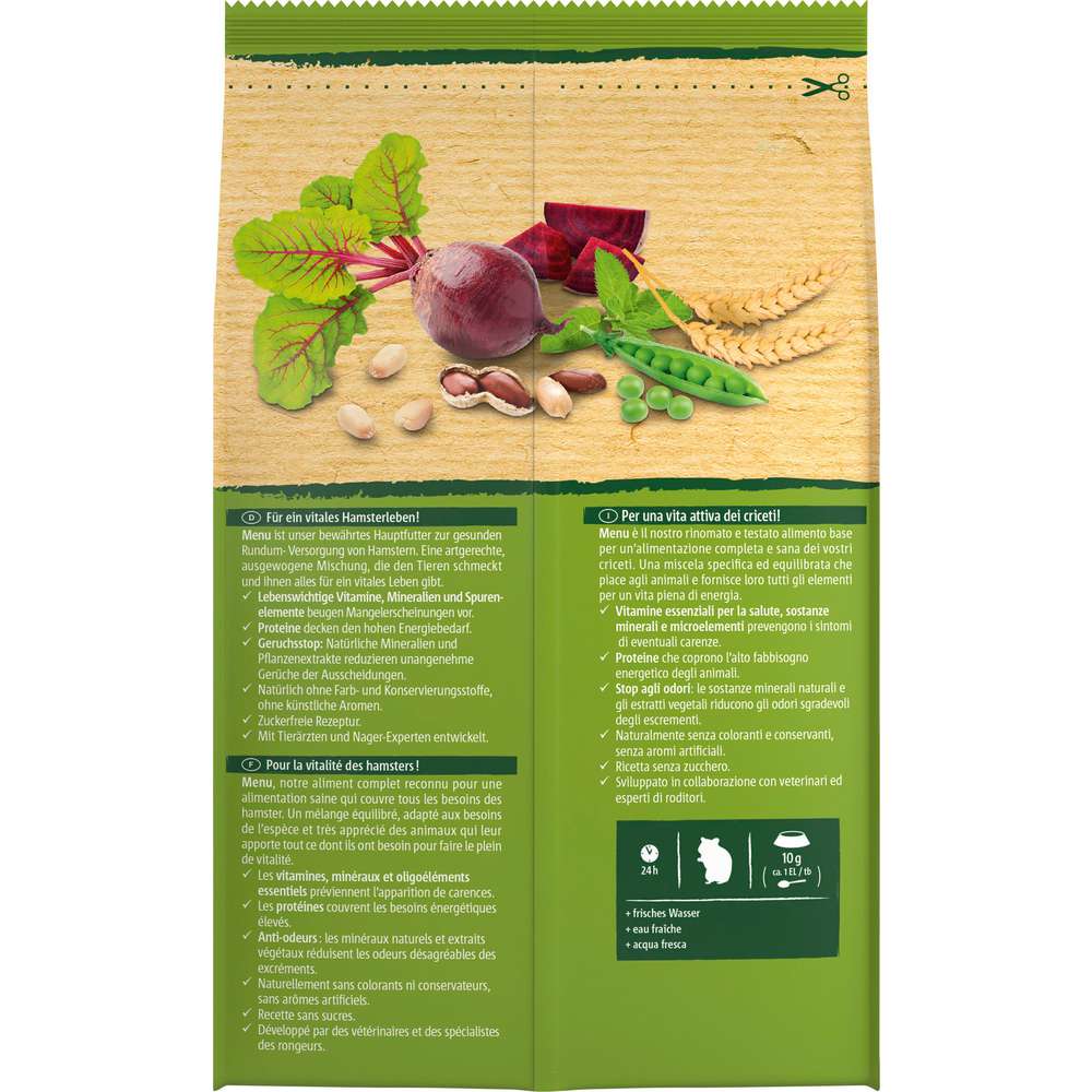 Produktabbildung Vitakraft Hamsterfutter Menü Vital