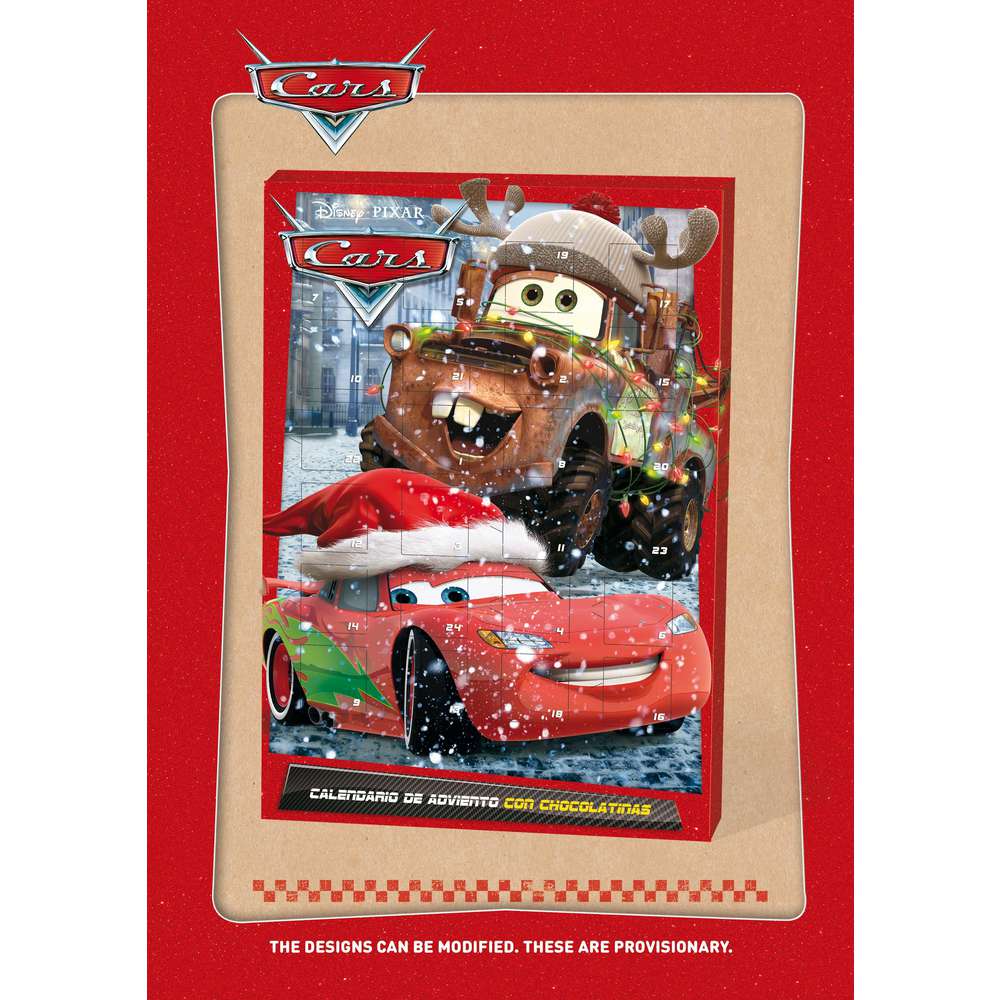 Produktabbildung Wawi Adventskalender Cars 