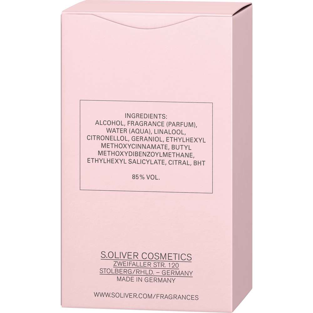 Produktabbildung s.Oliver Eau de Toilette, Pure Sense Women